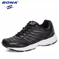 BONA 2023 nuevos diseñadores calzado atlético cómodo para hombre zapatos deportivos antideslizantes y transpirables para exteriores zapatillas ligeras para hombre
