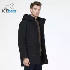 ICEbear-parka a prueba de viento para hombre, Abrigo acolchado grueso, cálido, invierno, MWD3239I, novedad de 2023