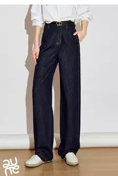 TOYOUTH Jeans de mezclilla para mujer 2025 Primavera Nuevo estilo americano Pantalones largos rectos de pierna ancha