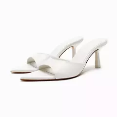 FEDONAS-Sandalias de tacón alto de piel auténtica para mujer, zapatos sexys de Punta abierta para fiesta, boda, Verano - buy online
