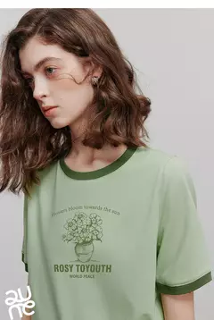 TOYOUTH, camiseta de manga corta para mujer, camisetas nuevas de primavera 2025 GT 5210002 - Eleganzie