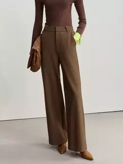 Pantalón de Pierna Ancha – Diseño Minimalista - comprar en línea
