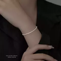 Gargantilla de Plata 925 con Colgante Brillante – Lujo Minimalista y Ligero