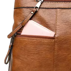Bolso elegante para mujer, bolsos con asa superior de cuero de alta calidad, bolso de hombro tipo bandolera para mujer, bolso informal grande 2025