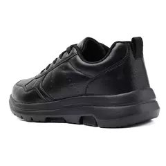 Zapatos de cuero de negocios para hombre, mocasines suaves, zapatos casuales cómodos para hombre, zapatillas de deporte blancas y negras sólidas de otoño para hombre on internet