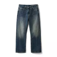 SIMWOOD 2025 primavera nuevo suelto Relax 13,5 oz 100% tela de algodón lavado Vintage Jeans hombres pantalones vaqueros de alta calidad