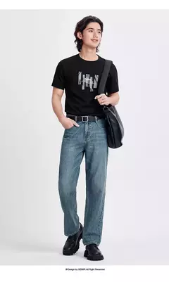 Semir-Camiseta de manga corta para hombre, novedad de verano 20224, colección de estilo urbano para ir al trabajo, Top suave y cómodo de algodón puro estampado - Eleganzie