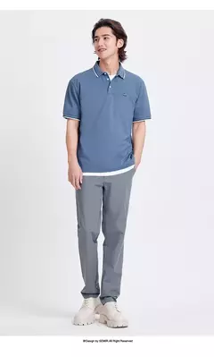 Semir-Polo para hombre, novedad de verano 2024, camiseta de manga corta, Top para ir al trabajo de negocios con sensación fresca