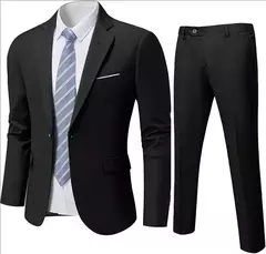 Traje para hombre elegante boda 3 piezas 2 conjuntos Blazers chaquetas completas chaleco pantalones moda abrigos de lujo 2025 traje clásico Formal
