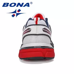 BONA-Zapatillas deportivas de vaca para hombre, calzado ligero y transpirable para correr al aire libre, nuevo diseño