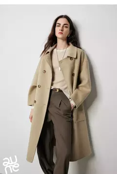 Imagen de TOYOUTH-suéter de punto de lana para mujer, Jersey falso de dos piezas de Color contrastante, ajustado, otoño e invierno, 2024