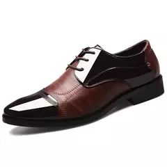 Imagen de Zapatos de boda Baita para hombre, calzado informal de cuero, Formal, de negocios, talla grande
