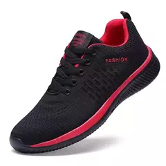 Zapatos de punto para correr para hombre, zapatillas informales de moda, transpirables, deportivas, atléticas, para gimnasio, zapatillas ligeras para hombre, zapatos informales - comprar en línea