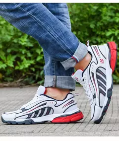 Image of BONA-Zapatillas deportivas de vaca para hombre, calzado ligero y transpirable para correr al aire libre, nuevo diseño