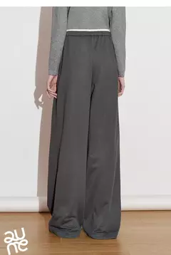 Imagen de TOYOUTH, pantalones informales para mujer, primavera 2025, nuevo estilo deportivo, pantalones largos rectos de pierna ancha con cordón brillante y cintura elástica