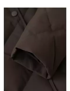 TOYOUTH-abrigo de plumas para mujer, abrigo largo medio grueso con cuello de piel nueva y botones de un solo pecho, invierno 2024 - tienda en línea