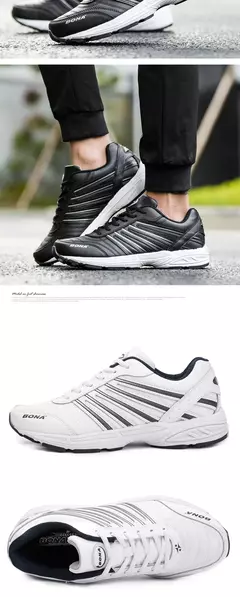 BONA 2023 nuevos diseñadores calzado atlético cómodo para hombre zapatos deportivos antideslizantes y transpirables para exteriores zapatillas ligeras para hombre - buy online