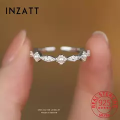 Anillo Ajustable de Plata 925 con Perla – Lujo y Belleza Sofisticada