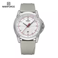 NAVIFORCE, reloj de pulsera informal de cuarzo, relojes impermeables a la moda para hombre, correa deportiva de silicona, reloj luminoso para hombre, reloj Masculino - Eleganzie