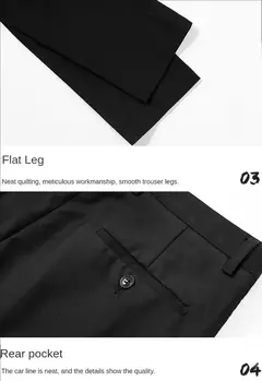 Image of Trajes de boda para hombre, elegantes, 3 piezas, 2 conjuntos completos, chaquetas clásicas, chaleco, pantalones, chaquetas de lujo de alta calidad, trajes formales para adultos 2024