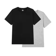Image of Semir-Camiseta de manga corta de algodón para hombre, ropa informal a la moda, ropa básica diaria, Top de pijama