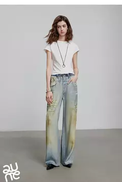 TOYOUTH Mujer Denim Jean 2025 Primavera Nuevos pantalones largos 8518053 en internet