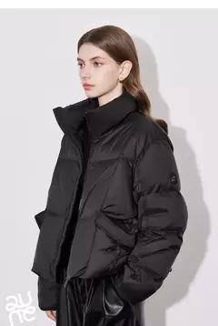 TOYOUTH-abrigo de plumón para mujer, chaqueta informal con cremallera y cuello levantado, plumón de pato blanco 20224, otoño e invierno, 90% en internet