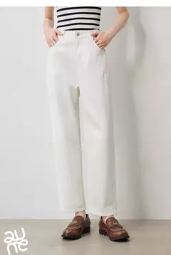 TOYOUTH-pantalones vaqueros para mujer, Vaqueros elásticos de cintura alta hasta el tobillo, bombachos, Otoño, 2024 - tienda en línea
