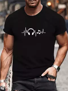 Camiseta estampada de manga corta con cuello redondo de verano para hombre, camiseta cómoda informal, ropa de moda para hombre, camisetas gráficas en internet