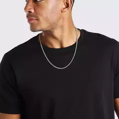 Vnox Punk Rock Foxtail Franco Collares de cadena para hombres y niños, collar de eslabones cubanos de acero inoxidable chapado en oro, joyería hippie fresca - comprar en línea