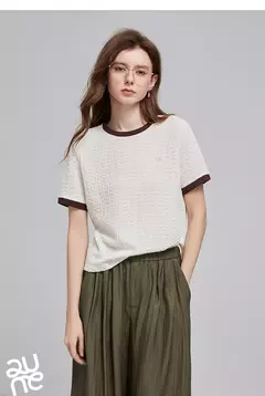 TOYOUTH Camiseta de manga corta para mujer, camisetas nuevas de primavera 2025 8521006 - Eleganzie