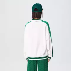 Semir 2024 POLO mujer de gran tamaño letra impresa Color contrastante moda deportiva básica nueva primavera Tops camisa - Eleganzie