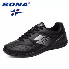 BONA-zapatillas de deporte con cordones para hombre, zapatos atléticos, cómodos y suaves, para correr al aire libre, estilo típico, novedad