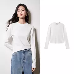 Camiseta Básica de Lyocell – Diseño Simple y Versátil - tienda en línea