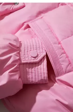 Imagen de AMII-Chaqueta de plumón minimalista para mujer, Abrigo acolchado con tapa extraíble, grueso y cálido, ropa de moda para invierno, 2024, novedad de 12344192