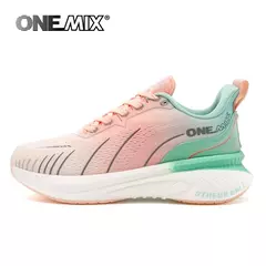 ¡Novedad de ONEMIX! Zapatillas de correr para hombre, zapatillas deportivas antideslizantes para mujer - Eleganzie