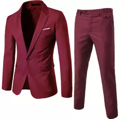 Trajes de hombre, 3 piezas, elegantes, 2 conjuntos de Blazers, chaquetas de boda, chaleco, pantalones, abrigos formales clásicos de lujo 2025, trajes coreanos