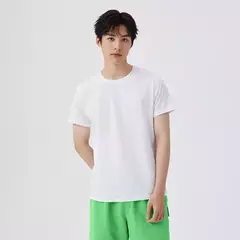 Image of Semir-Camiseta de manga corta de algodón para hombre, ropa informal a la moda, ropa básica diaria, Top de pijama