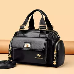Bandolera de cuero de PU de alta calidad para mujer, bolso cruzado de mano, bandolera para mujer, bolso multibolsillo para desplazamientos diarios - comprar en línea