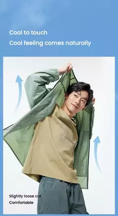 Image of Semir chaqueta de protección solar para hombre, ligera, sensación fresca, Triple protección, Top con capucha, nueva chaqueta de verano 2025 para exteriores