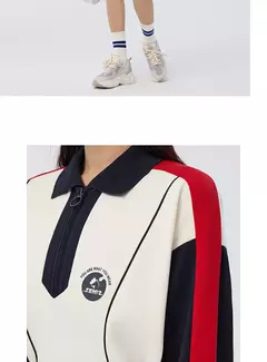 Semir-vestido holgado adelgazante para mujer, Polo a juego de colores, primavera 2023 - tienda en línea
