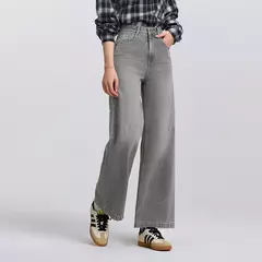 Semir Jeans Mujer Pantalones de pierna ancha de cintura alta 2025, nuevos pantalones largos de primavera, pantalones versátiles de moda de estilo callejero - Eleganzie