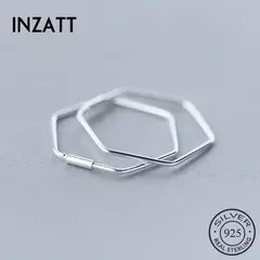 Pendientes de Aro Geométricos de Plata 925 – Minimalismo