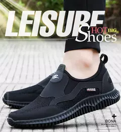 BONA-zapatos Krasovki de malla transpirable para hombre, zapatillas informales superligeras, Tenis masculinos, novedad