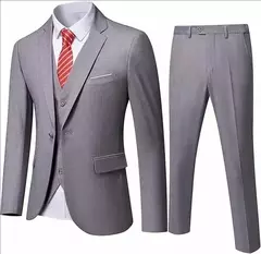 Traje elegante para hombre para boda, 3 piezas, 2 conjuntos, Blazers, chaquetas completas, chaleco, pantalones, abrigos de lujo a la moda, traje clásico Formal 2025