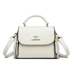 Bolsos con asa superior de cuero suave para mujer, bolsas de mensajero de hombro de diseño lujoso, bolsos y monederos de alta calidad, bolso principal para ir al trabajo - tienda en línea