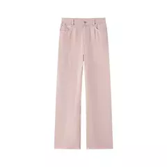 Imagen de Semir Jeans Mujer Pantalones largos con cintura elástica 2024 nueva versión de verano pantalones de pierna ancha con sensación fresca