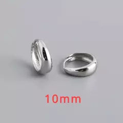 Pendientes de Aro de Plata 925 Chapados en Oro 18K – Clásicos y Minimalistas - Eleganzie