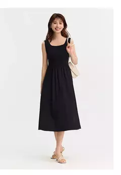 Semir-vestido Midi con textura de retales para mujer, prenda elegante y ajustada, novedad de verano, 2024 - comprar en línea