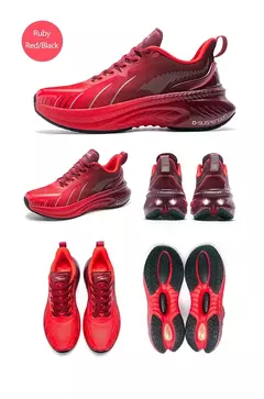 ¡Novedad de ONEMIX! Zapatillas de correr para hombre, zapatillas deportivas antideslizantes para mujer - Eleganzie